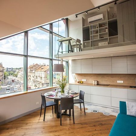 Penthouse In The City Center Vilna Exterior foto