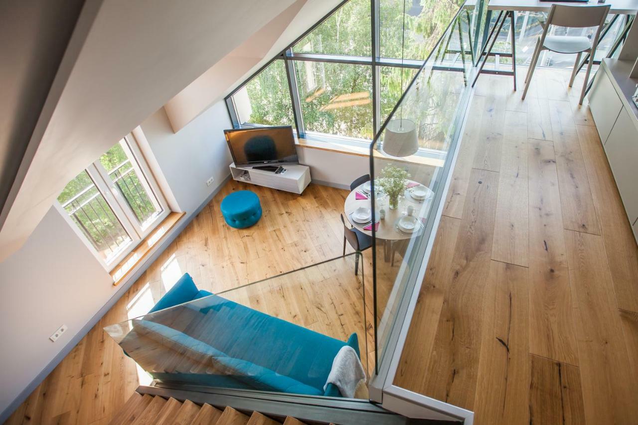 Penthouse In The City Center Vilna Exterior foto