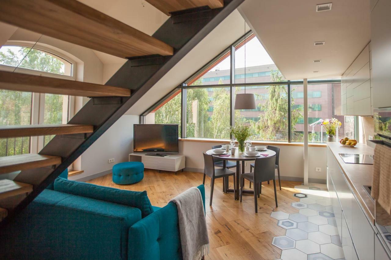 Penthouse In The City Center Vilna Exterior foto