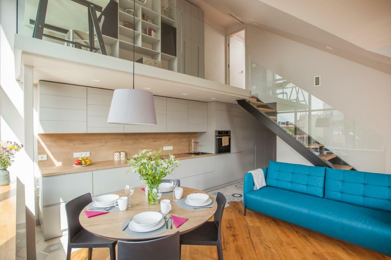 Penthouse In The City Center Vilna Exterior foto